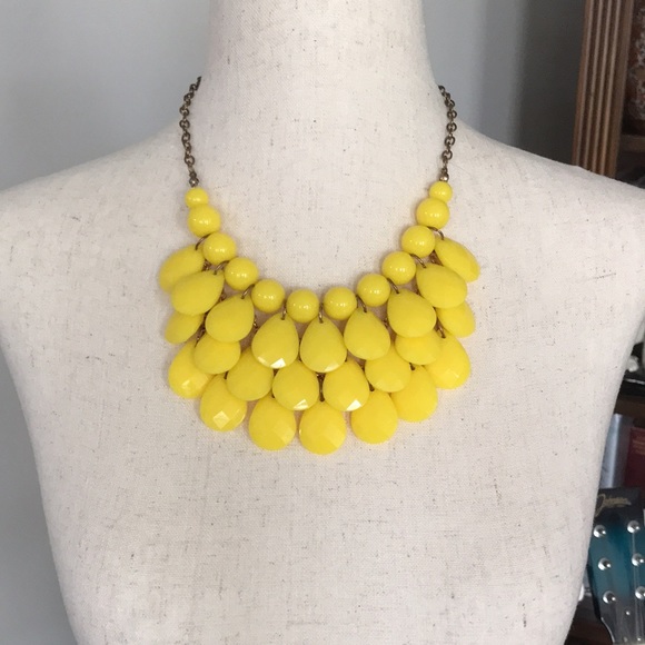 Jewelry - 🌟FINAL PRICE🌟 EUC~ ROUND AND FACETED BEAD STATEMENT NECKLACE
